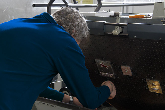 Società Litografica Melegari, stampa a caldo